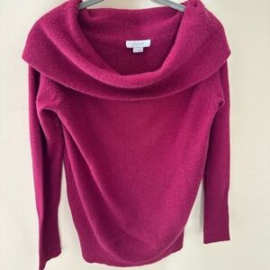 Christopher Fischer 100% Cashmere Sweater raspberry Size S or M